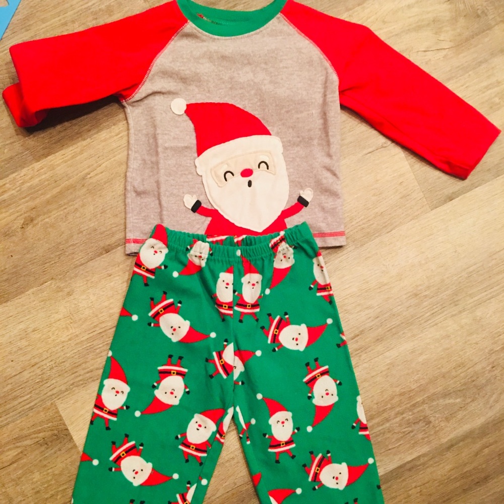 Carter’s 2t Christmas Santa pajamas